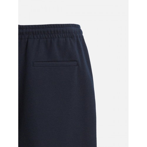 ZR Regular Fit Jogger Bel Katlı Paça Pantolon - Lacivert